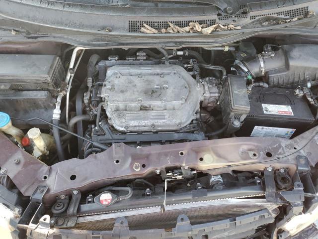 5FNRL5H48BB029186 - 2011 HONDA ODYSSEY EX MAROON photo 12