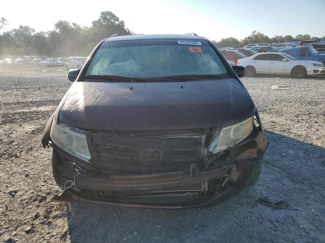 5FNRL5H48BB029186 - 2011 HONDA ODYSSEY EX MAROON photo 5