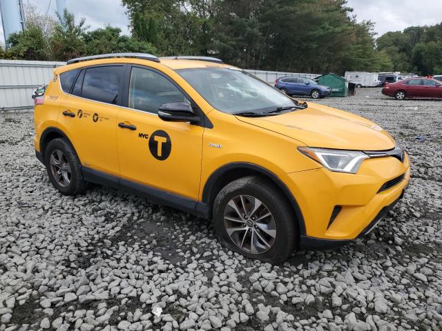 JTMRJREV0JD176571 - 2018 TOYOTA RAV4 HV LE Sarı fotoğraf 4