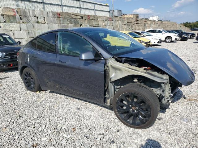 5YJYGDEEXMF084801 - 2021 TESLA MODEL Y 灰色 照片 4