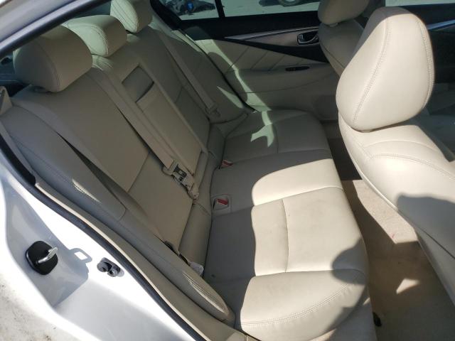 JN1BV7AP0FM347377 - 2015 INFINITI Q50 BASE WHITE photo 10