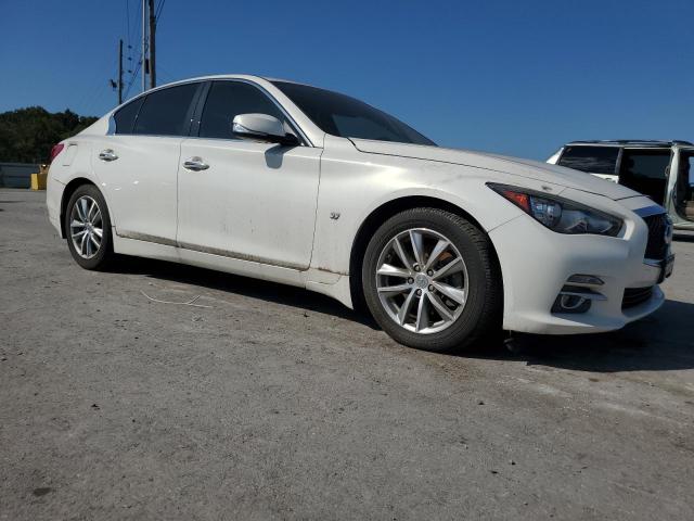 JN1BV7AP0FM347377 - 2015 INFINITI Q50 BASE WHITE photo 4