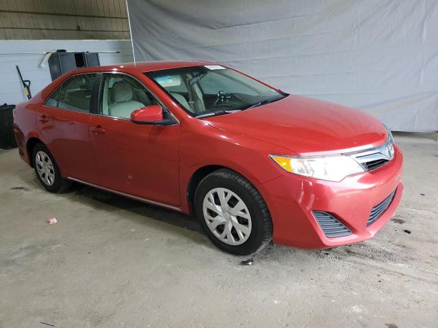 4T4BF1FK1CR183588 - 2012 TOYOTA CAMRY BASE RED photo 4