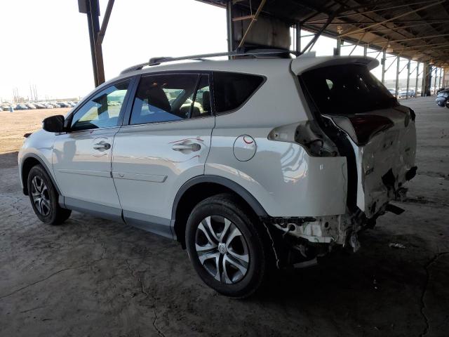 2T3ZFREV2JW511785 - 2018 TOYOTA RAV4 LE WHITE photo 2