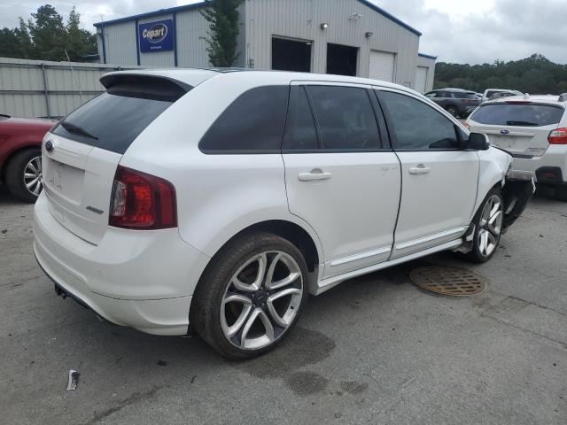 2FMDK3AKXCBA25550 - 2012 FORD EDGE SPORT WHITE photo 3