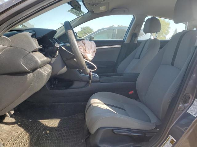 2HGFC2F55JH570302 - 2018 HONDA CIVIC LX ნაცრისფერი ფოტო 7