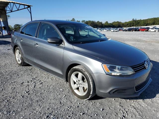 3VWLL7AJXDM388763 - 2013 VOLKSWAGEN JETTA TDI GRAY photo 4