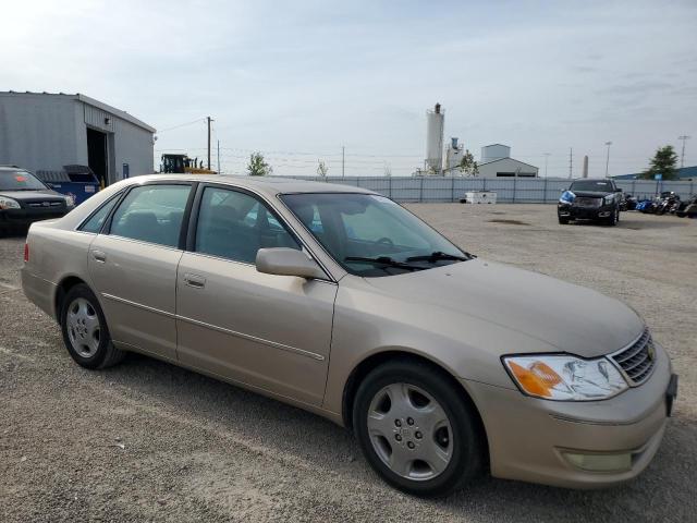 4T1BF28BX3U271861 - 2003 TOYOTA AVALON XL 金色 照片 4