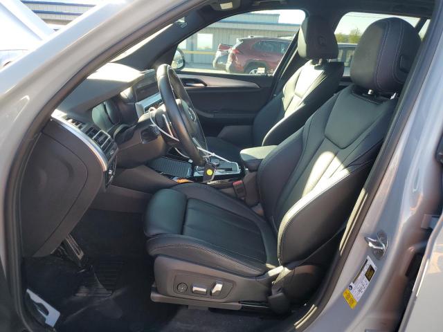 5UX43DP02N9M20348 - 2022 BMW X3 SDRIVE30I GRAY photo 7