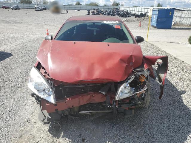 1G2ZG58N674109375 - 2007 PONTIAC G6 BASE RED photo 5