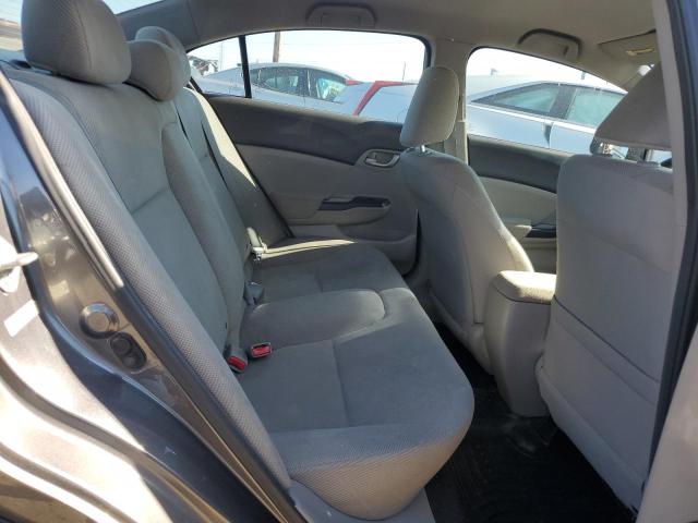 19XFB2F5XCE037751 - 2012 HONDA CIVIC LX GRAY photo 10