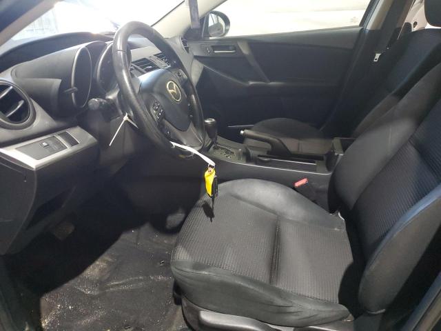 JM1BL1V83C1613989 - 2012 MAZDA 3 I BLACK photo 7