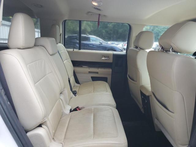 2FMGK5C87FBA12656 - 2015 FORD FLEX SEL WHITE photo 11