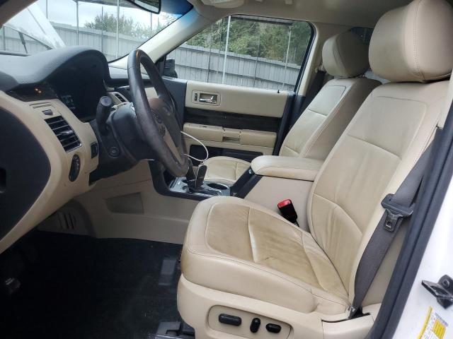 2FMGK5C87FBA12656 - 2015 FORD FLEX SEL WHITE photo 7