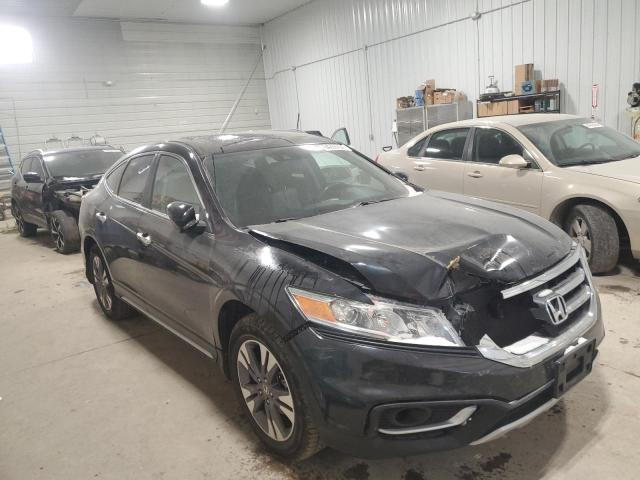 5J6TF2H56EL000074 - 2014 HONDA CROSSTOUR EXL შავი ფოტო 4