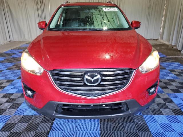 JM3KE4CYXG0674984 - 2016 MAZDA CX-5 TOURING RED photo 5