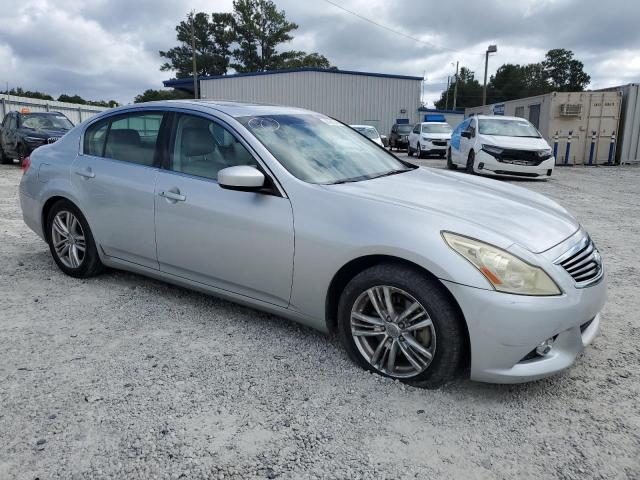 JN1CV6AP0BM501921 - 2011 INFINITI G37 BASE SILVER photo 4