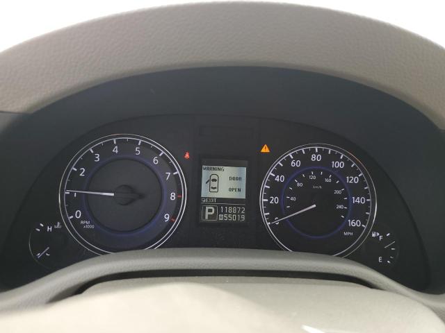 JN1CV6AP0BM501921 - 2011 INFINITI G37 BASE SILVER photo 9