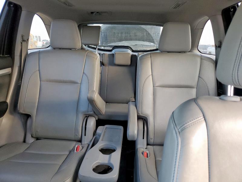 5TDKKRFH5FS096721 - 2015 TOYOTA HIGHLANDER XLE Bleu photo 10