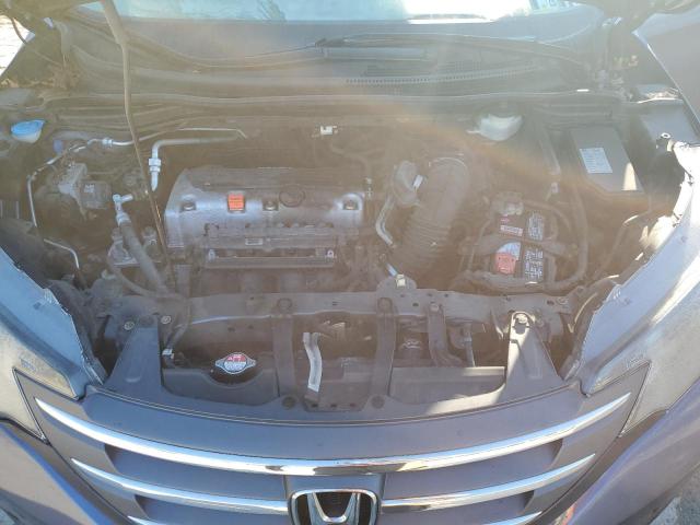 5J6RM4H50CL059646 - 2012 HONDA CR-V EX BLUE photo 12