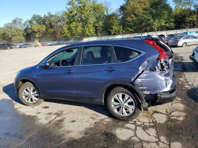 5J6RM4H50CL059646 - 2012 HONDA CR-V EX BLUE photo 2