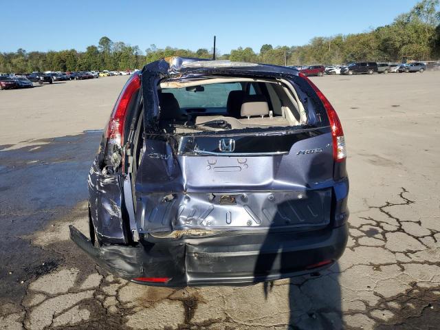 5J6RM4H50CL059646 - 2012 HONDA CR-V EX BLUE photo 6