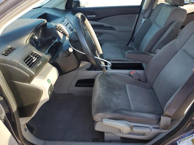 5J6RM4H50CL059646 - 2012 HONDA CR-V EX BLUE photo 7