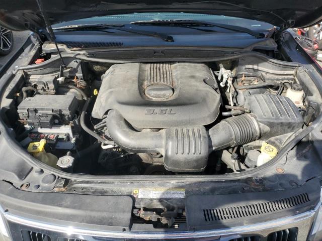 1J4RR4GG2BC541845 - 2011 JEEP GRAND CHER LAREDO أسود صورة 12