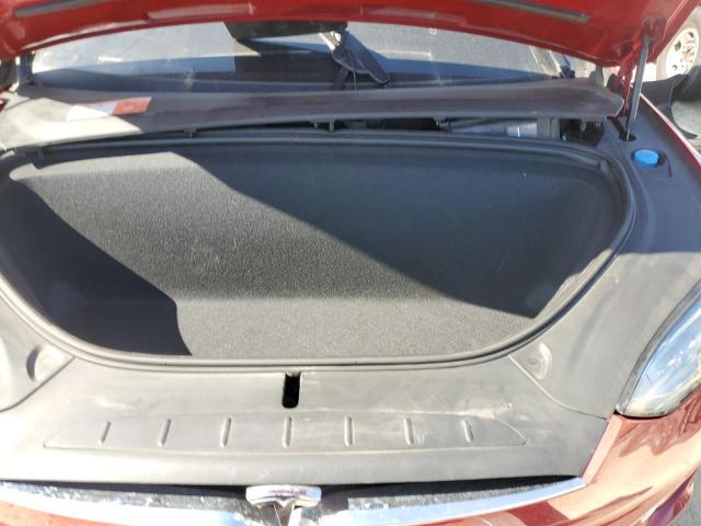 5YJXCAE25GF004207 - 2016 TESLA MODEL X წითელი ფოტო 12