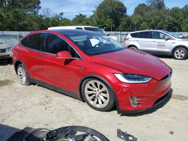 5YJXCAE25GF004207 - 2016 TESLA MODEL X წითელი ფოტო 4