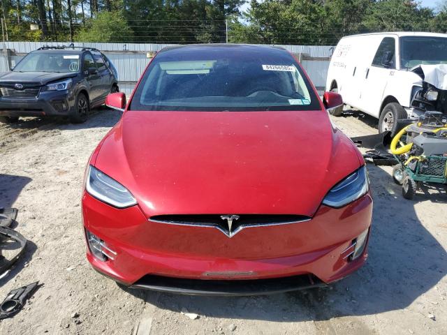 5YJXCAE25GF004207 - 2016 TESLA MODEL X წითელი ფოტო 5