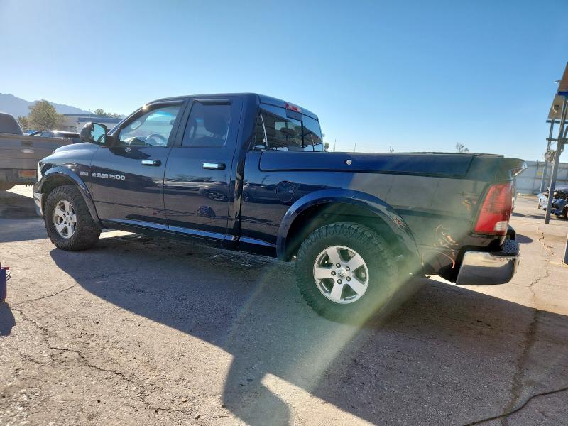 1C6RD7GT7CS250730 - 2012 DODGE RAM 1500 SLT ლურჯი ფოტო 2