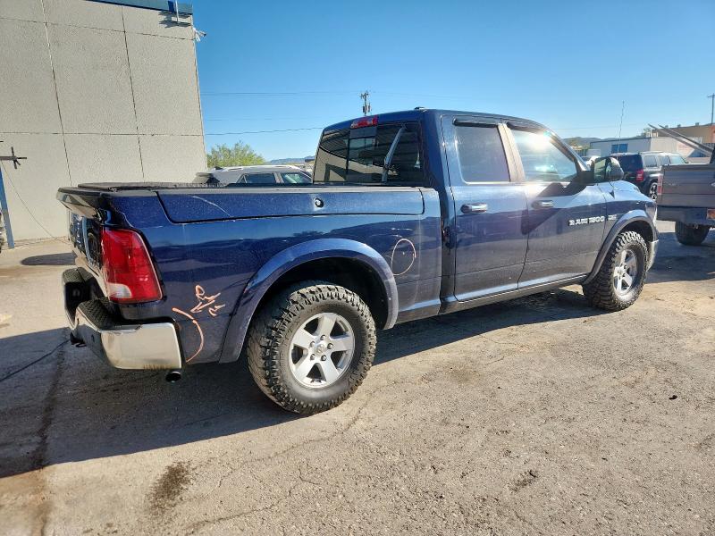 1C6RD7GT7CS250730 - 2012 DODGE RAM 1500 SLT ლურჯი ფოტო 3