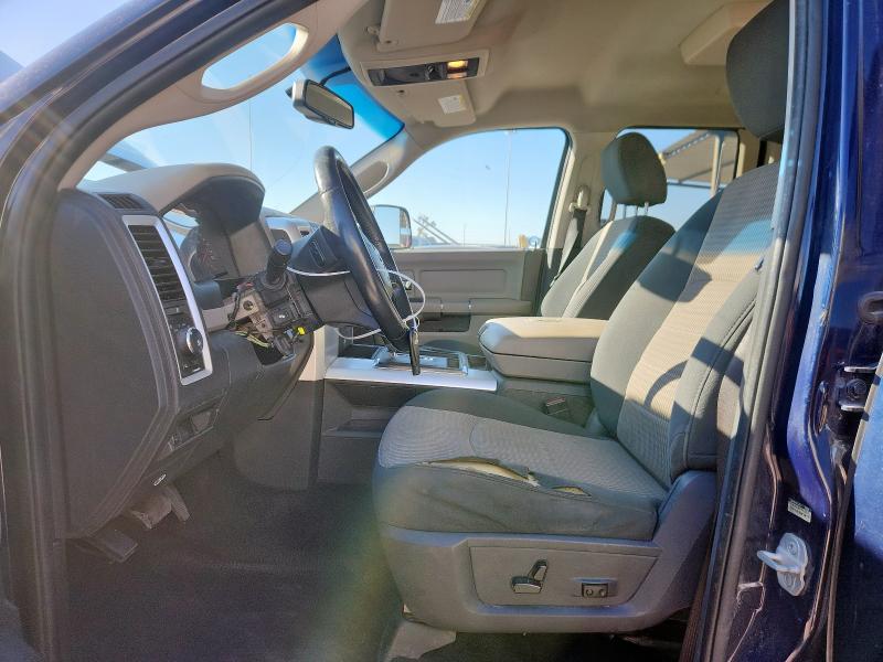 1C6RD7GT7CS250730 - 2012 DODGE RAM 1500 SLT ლურჯი ფოტო 7