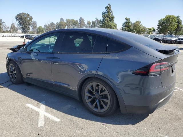 7SAXCAE59NF345748 - 2022 TESLA MODEL X გრაფიტი ფოტო 2