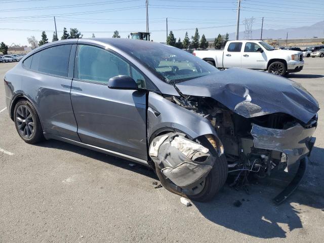 7SAXCAE59NF345748 - 2022 TESLA MODEL X გრაფიტი ფოტო 4