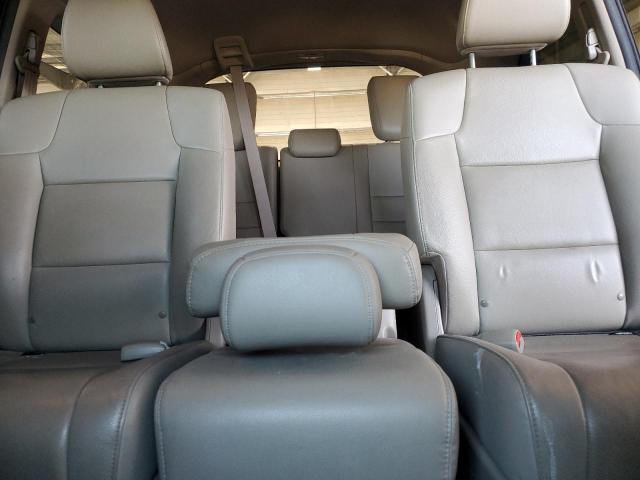 5FNRL5H61FB063686 - 2015 HONDA ODYSSEY EXL BURGUNDY photo 10