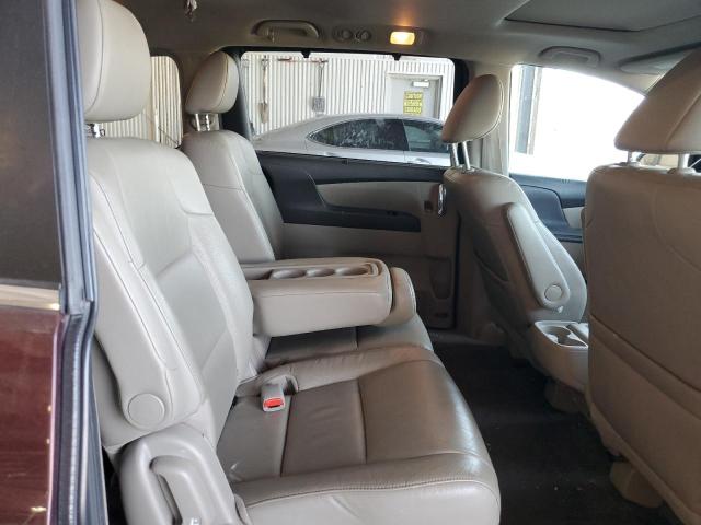 5FNRL5H61FB063686 - 2015 HONDA ODYSSEY EXL BURGUNDY photo 11