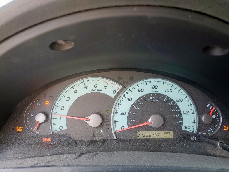 4T1BK46K87U051909 - 2007 TOYOTA CAMRY LE GRAY photo 9