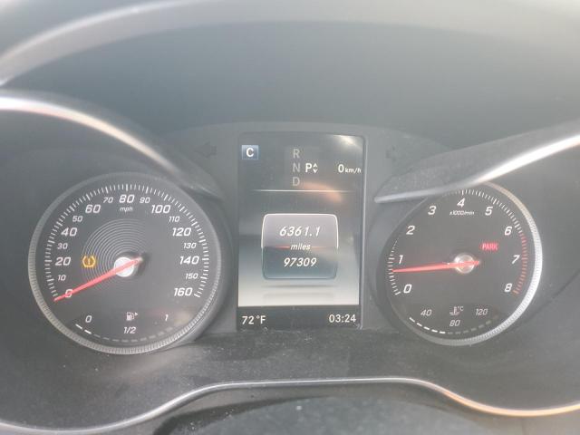 55SWF4KBXHU217873 - 2017 MERCEDES-BENZ C 300 4MATIC BURGUNDY photo 9