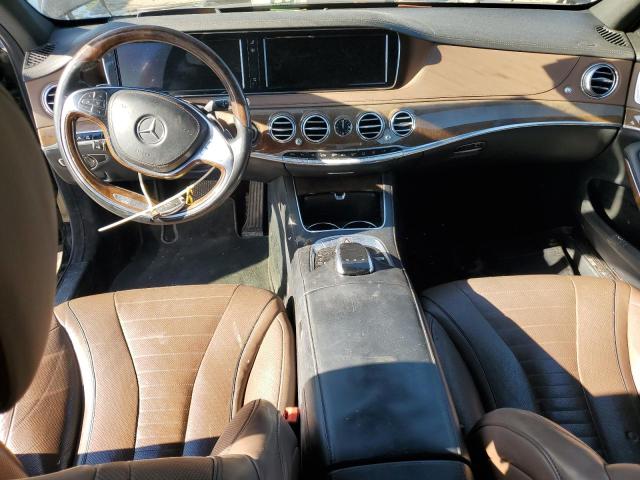 WDDUG8FB4FA183125 - 2015 MERCEDES-BENZ S 550 4MATIC BLACK photo 8