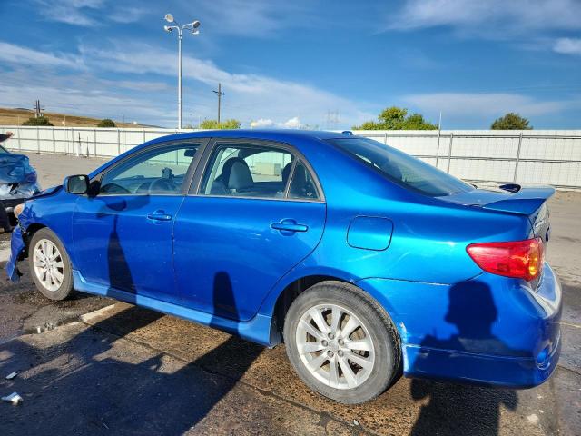 1NXBU40E79Z034681 - 2009 TOYOTA COROLLA BASE BLUE photo 2