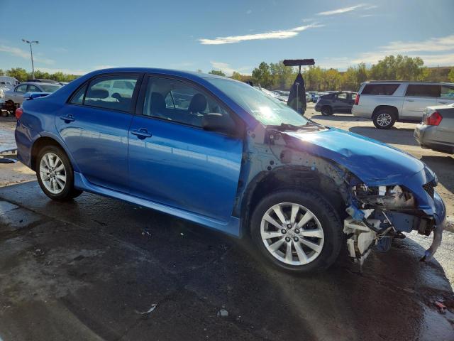 1NXBU40E79Z034681 - 2009 TOYOTA COROLLA BASE BLUE photo 4
