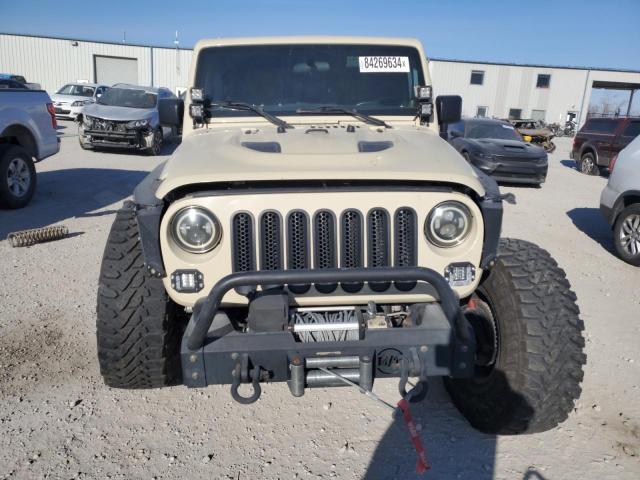 1C4HJWEG4CL112652 - 2012 JEEP WRANGLER UNLIMITED SAHARA თაფლისფერი ფოტო 5