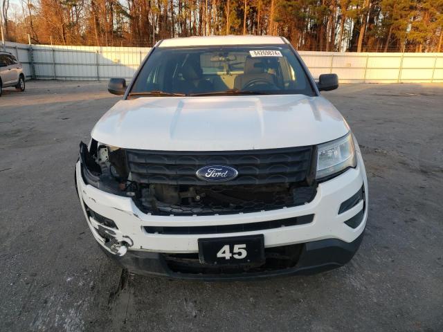 1FM5K8AR5HGC57925 - 2017 FORD EXPLORER POLICE INTERCEPTOR 白色 照片 5