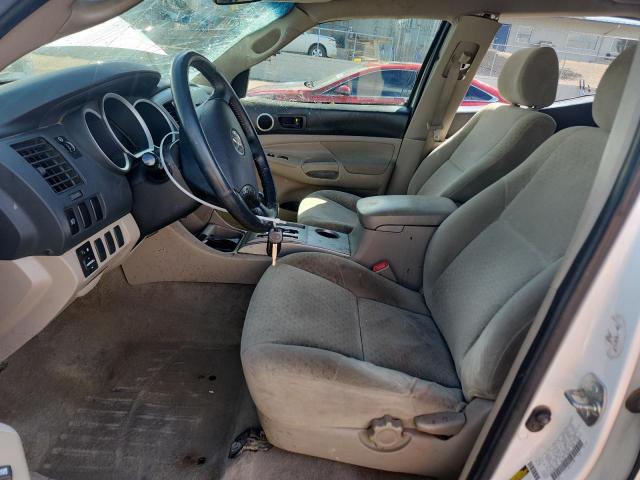 3TMLU42N26M007720 - 2006 TOYOTA TACOMA DOUBLE CAB WHITE photo 7