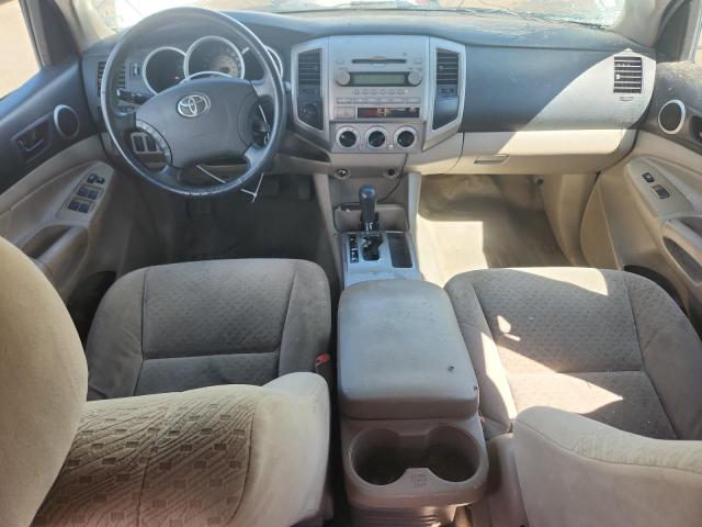 3TMLU42N26M007720 - 2006 TOYOTA TACOMA DOUBLE CAB WHITE photo 8