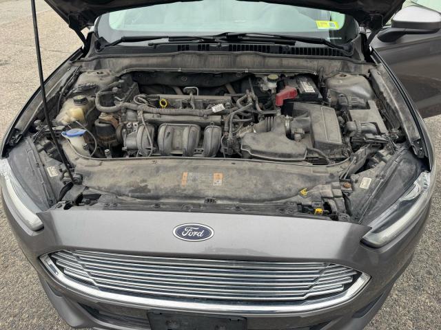 3FA6P0G76DR210414 - 2013 FORD FUSION S GRAY photo 8