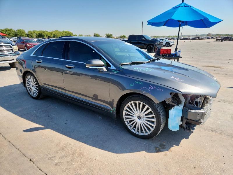 3LN6L5E98HR642432 - 2017 LINCOLN MKZ RESERVE ნაცრისფერი ფოტო 4