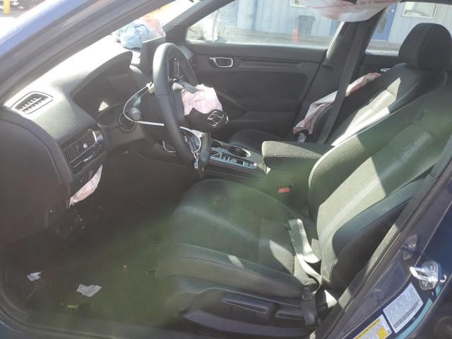 2HGFE2F54SH572862 - 2025 HONDA CIVIC SPORT BLUE photo 7
